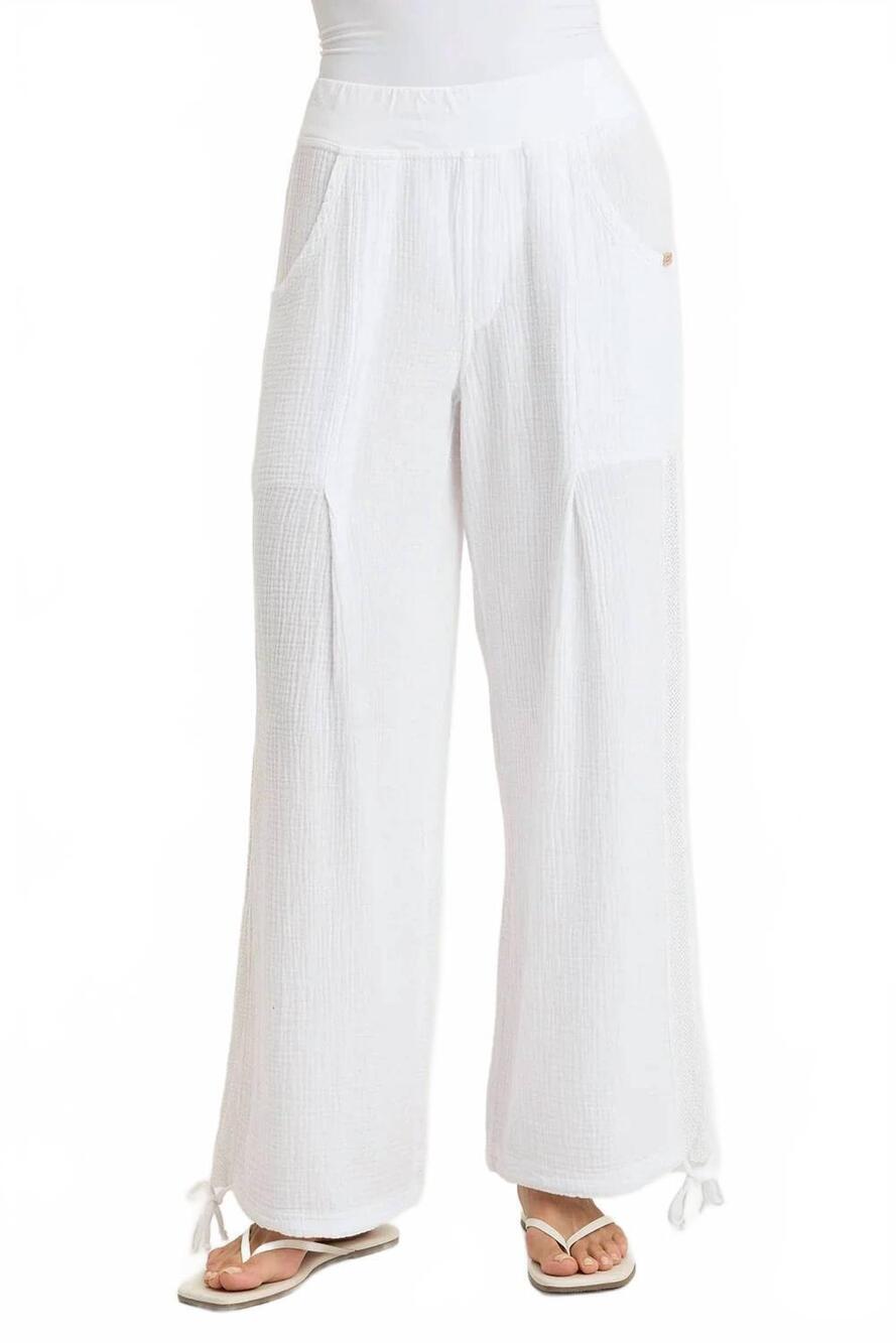 NEW XCVI lenka wide leg pants in white